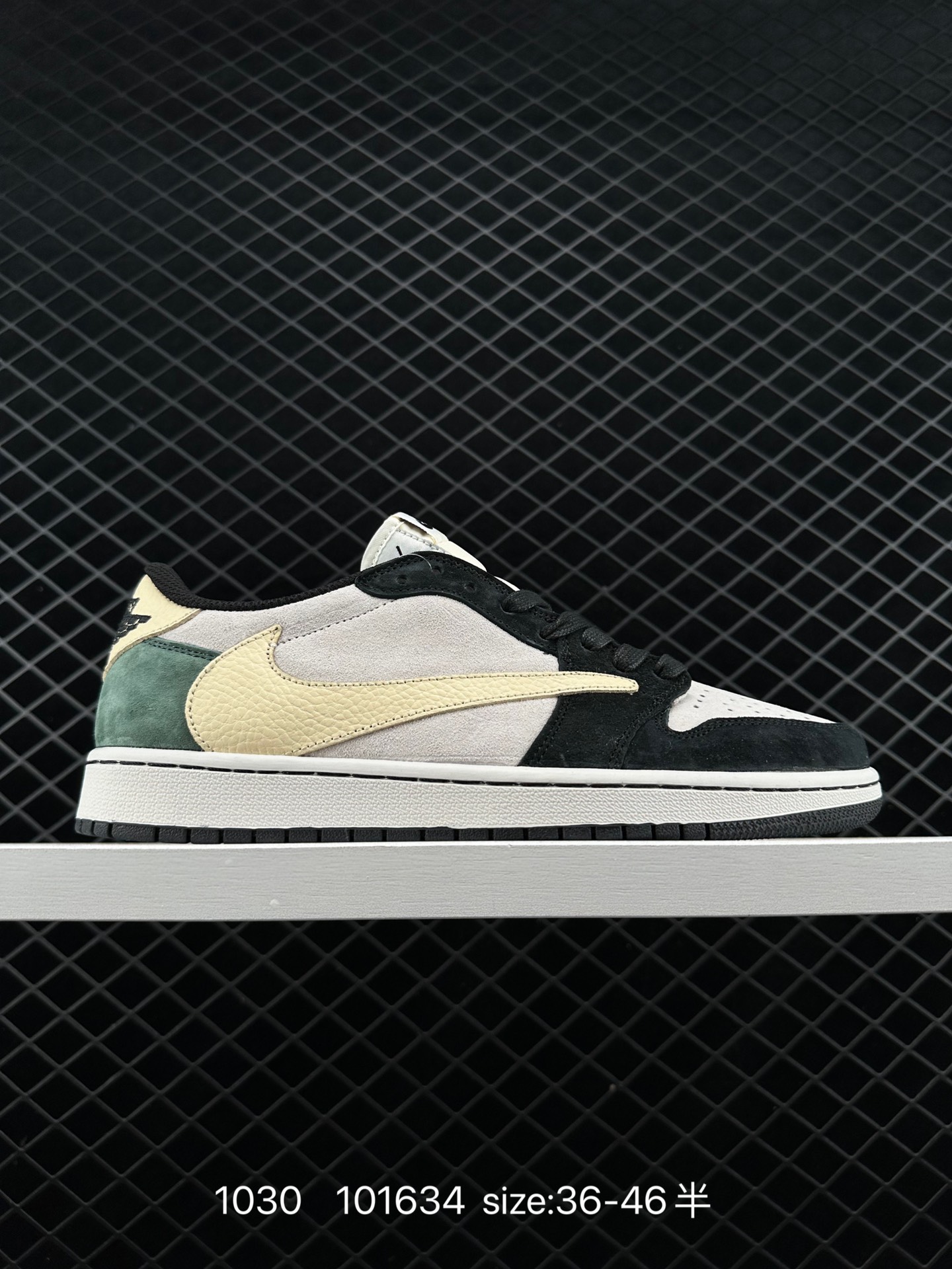 fragment design x Travis Scott x Nike Air Jordan 1 Low OG SP”Black/Green Toe“ fragment design x Travis Scott x Nike Air Jordan 1 Low OG SP”Black/Green Toe“